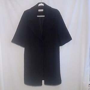 Mossique Wool Coat Black Small